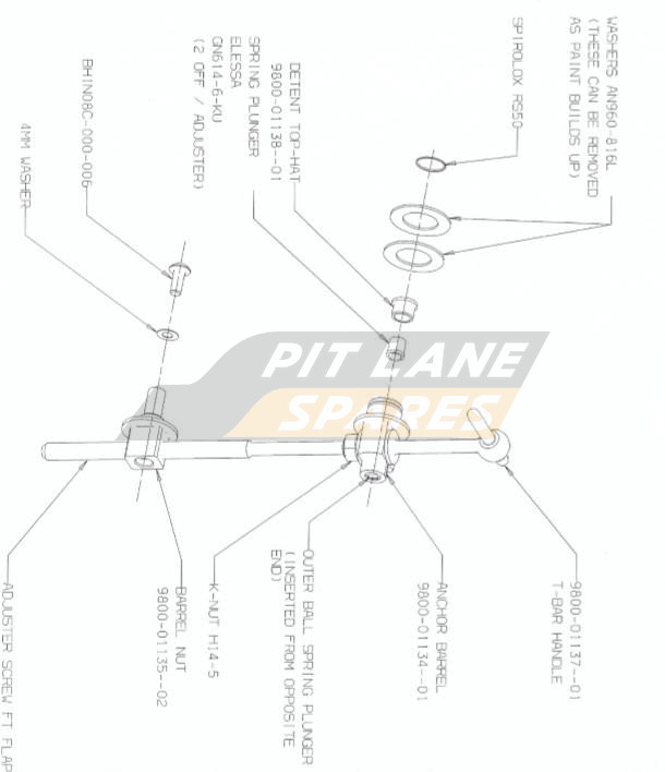 FRT WING ADJ ASSY